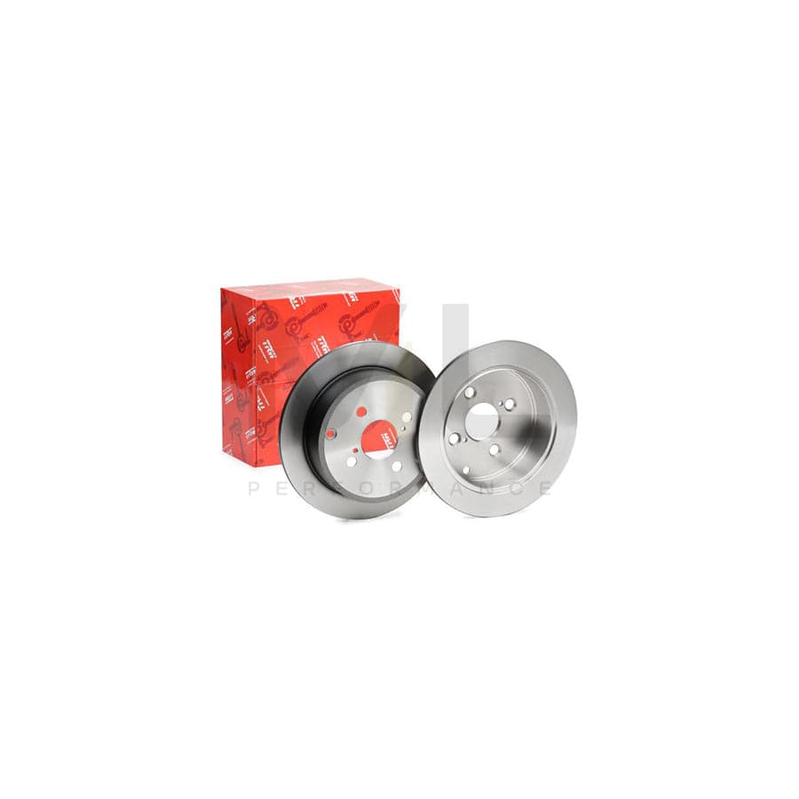 TRW DF4379 Brake Disc Solid, Painted  - 1 piece