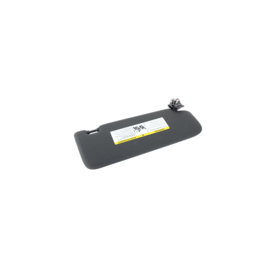 Genuine BMW 51168062217 F25 F26 Sun Visor With Label, Left SCHWARZ (Inc. X3 28iX & X4)