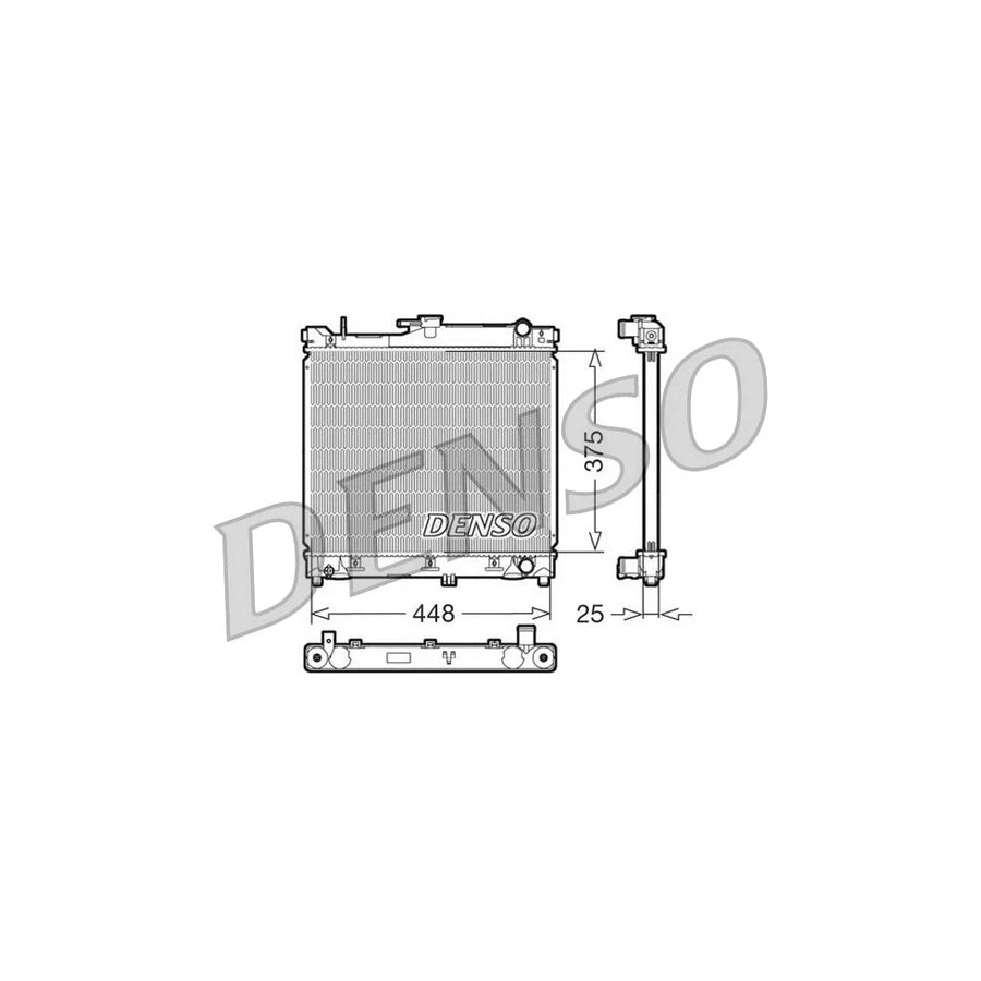 DENSO DRM47014 Engine Radiator for Suzuki Jimny (Fj) Off-Road