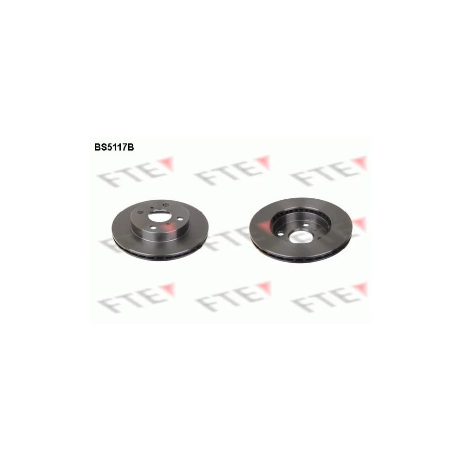 FTE Bs5117B Brake Disc for Toyota Yaris I Hatchback (P1)
