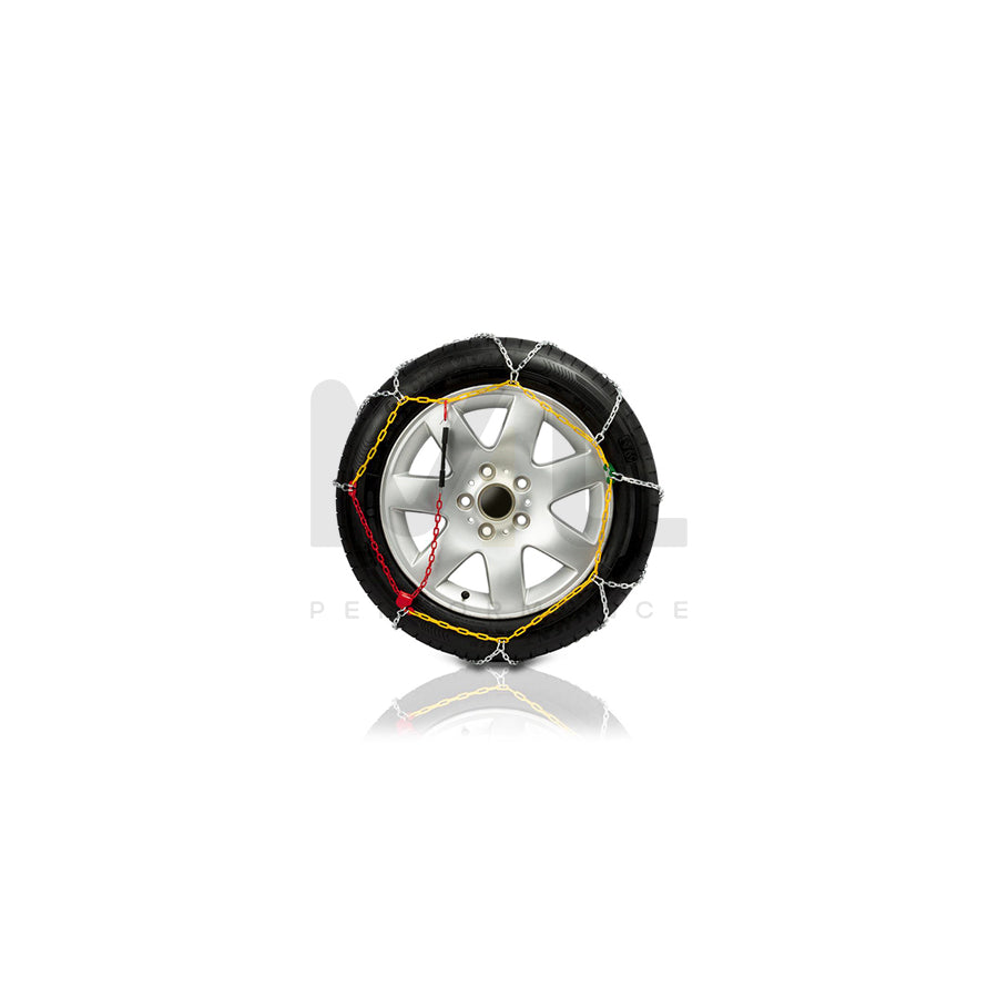 Goodyear GODKN080 Snow chains with chain tensioner, with mounting manual, with storage bag, Steel