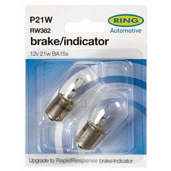 RING RW382 12V 21W P21W SCC BA15s Brake/Indicator/Reverse/Rear Fog