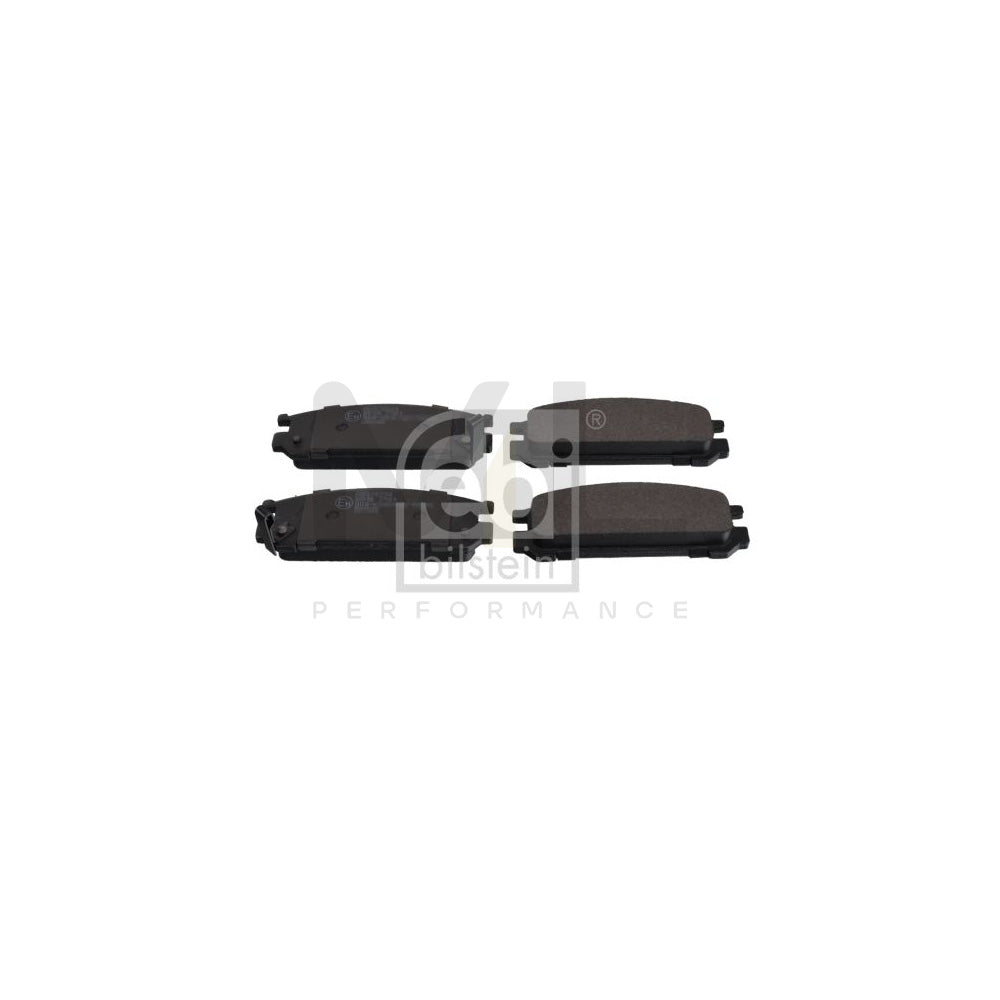 Febi Bilstein 170873 Brake Pad Set Rear Axle, With Acoustic Wear Warning | ML Performance Car Parts