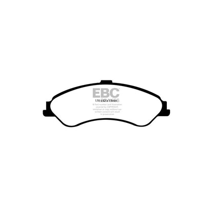 EBC DP31507C Ford Redstuff Front Brake Pads (Inc. Fairlane, Falcon, Fairmont) 2 | ML Performance UK Car Parts