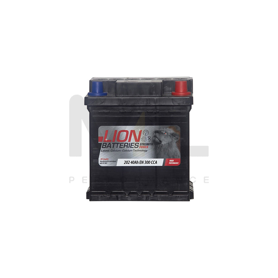 Lion 202 Car Battery - 3 Year Guarantee