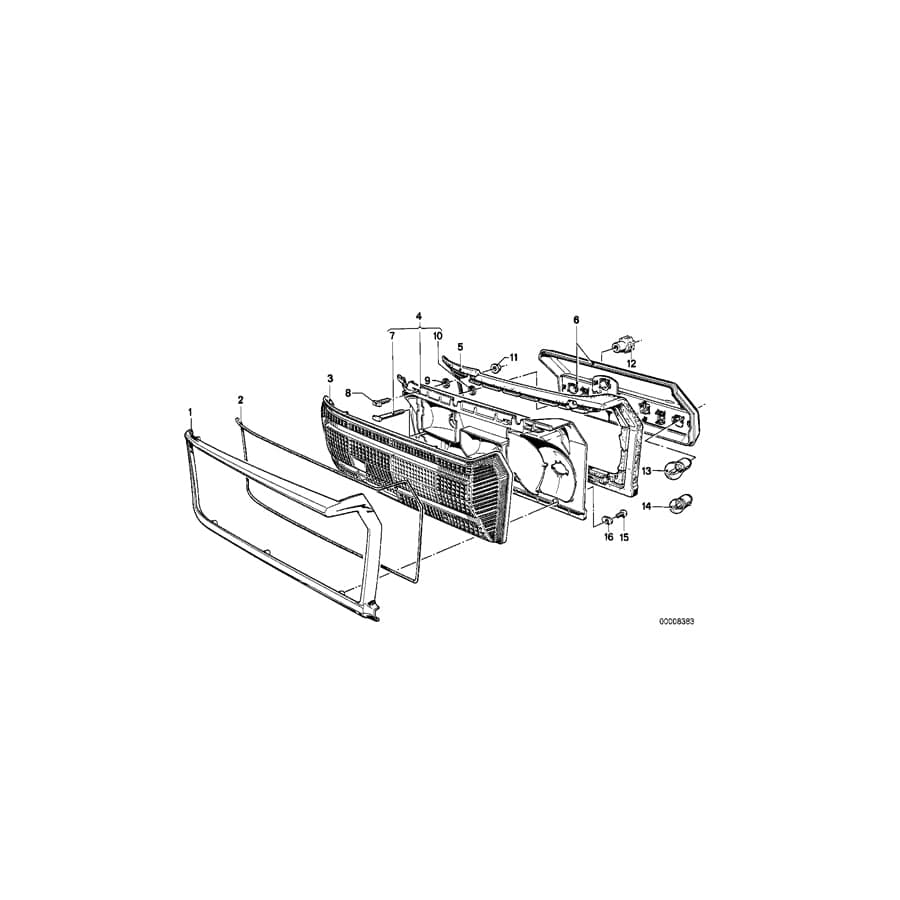 Genuine BMW 63211363905 E12 Washer (Inc. 520, 518 & 525)