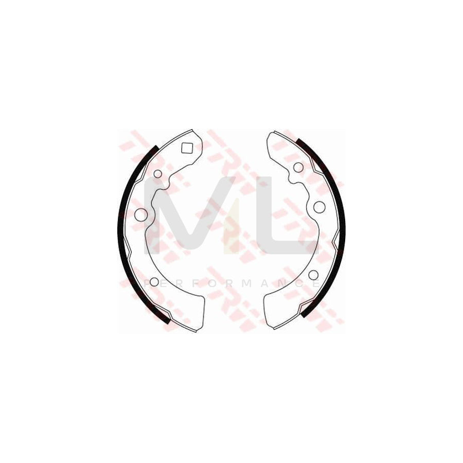 TRW GS8030 Brake Shoe Set