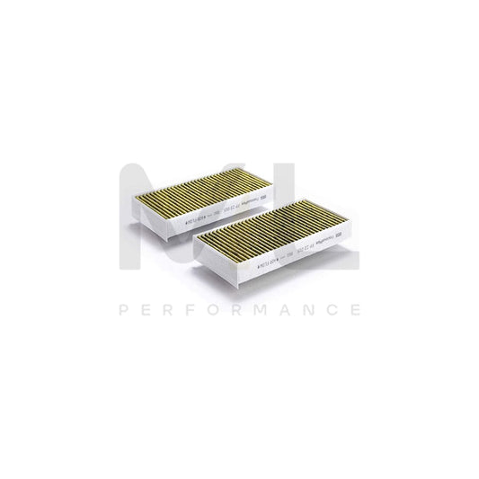 MANN-FILTER FP 23 015-2 Pollen filter Activated Carbon Filter, Activated Carbon Filter with polyphenol, Particulate filter (PM 2.5), with antibacterial action, with fungicidal effect