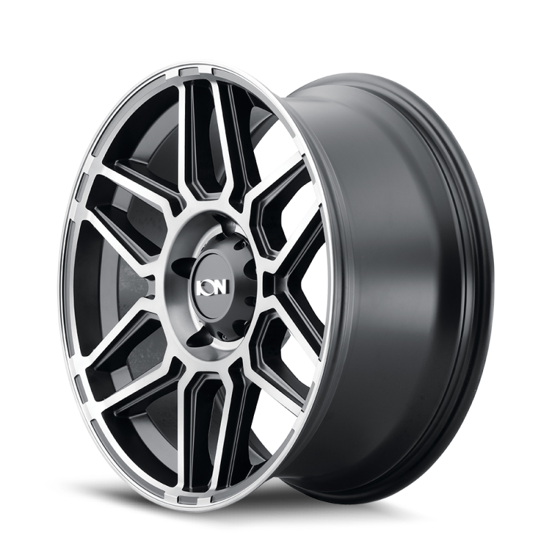 ION Wheels ION Type 146 20x9 / 6x139.7 BP / 0mm Offset / 106mm Hub Matte Black W/Machined Dart Tint Wheel