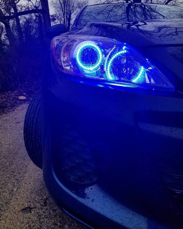 ORACLE Lighting Oracle Mazda 3 10-12 Halo Kit - ColorSHIFT w/ Simple Controller