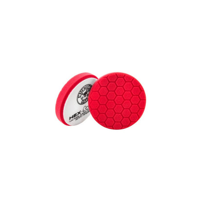 Chemical Guys Red Hex-Logic Ultra Light Finishing Pad 5 inch