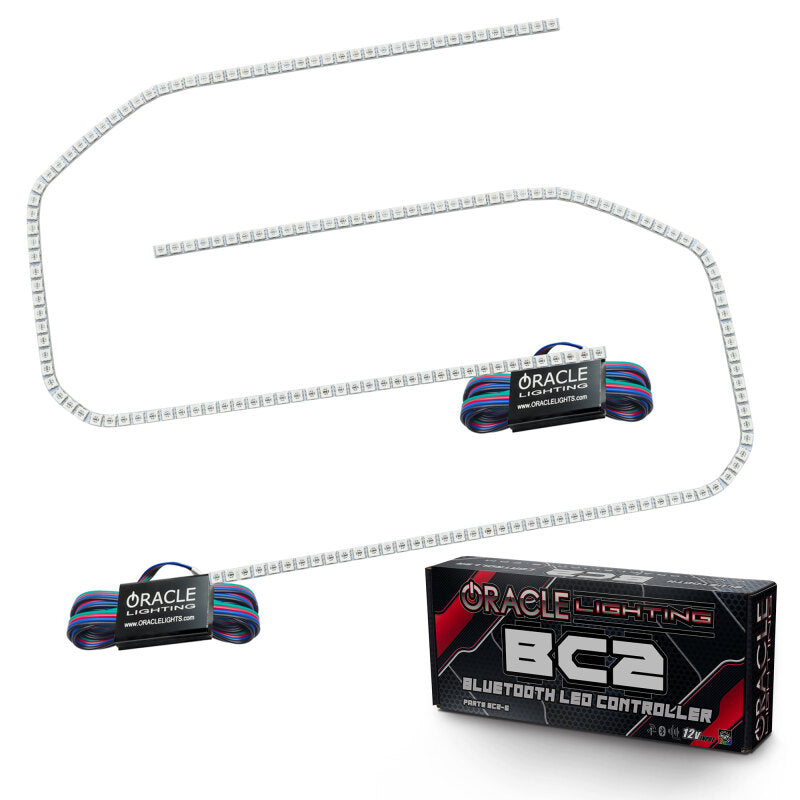 ORACLE Lighting Oracle 16-18 GMC Sierra Headlight DRL Upgrade Kit - ColorSHIFT w/ BC1 Controller