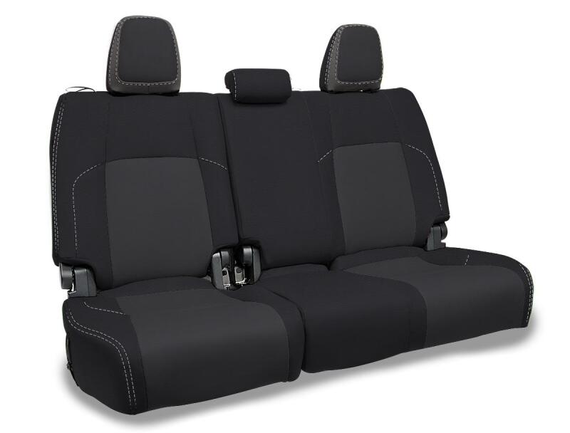 PRP Seats PRP 2024 Toyota Tacoma Rear Bench Covers - Black and Gray