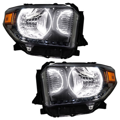 ORACLE Lighting Oracle 14-17 Toyota Tundra SMD HL - Dual Halo Kit - ColorSHIFT w/ Simple Controller