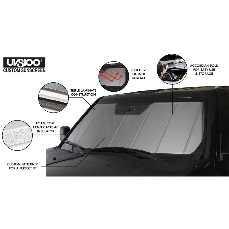 Covercraft UVS100 Custom Sunscreen - Silver 2025-26 Ram 2500 3500