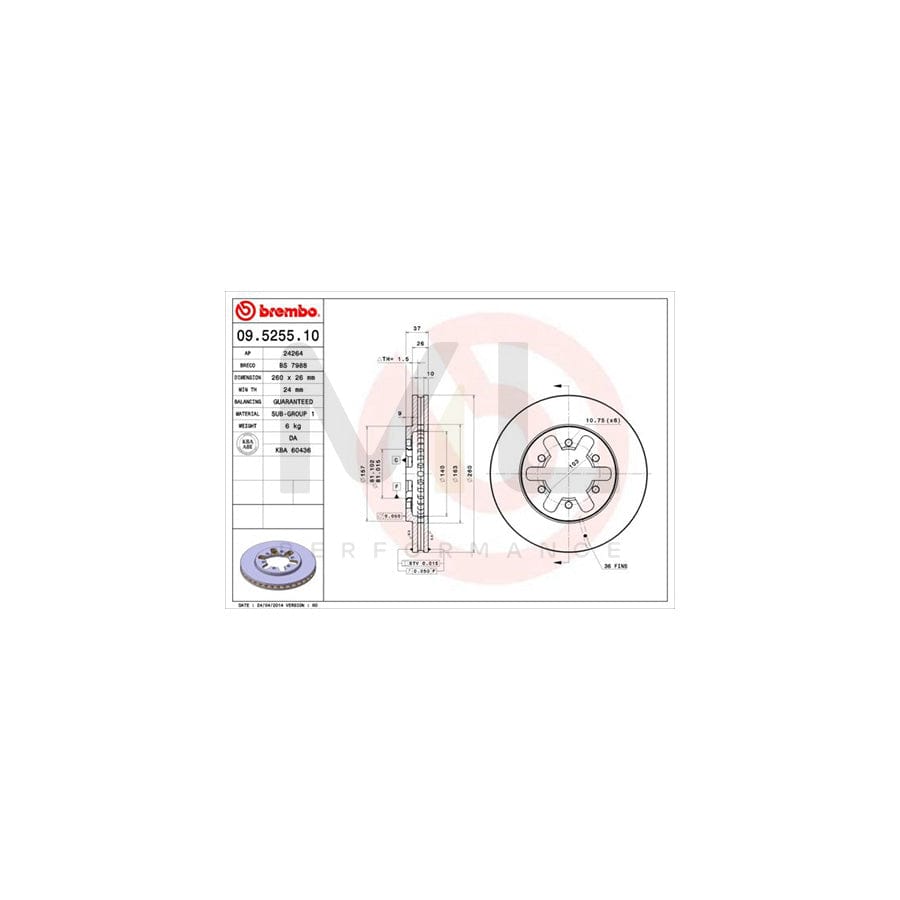 brembo-09-5255-10-brake-disc-internally-vented