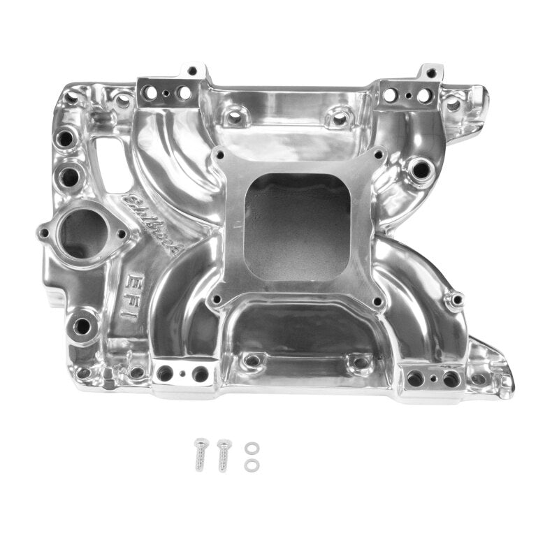 Edelbrock Intake Manifold Victor Series EFI Pontiac Polished Finish