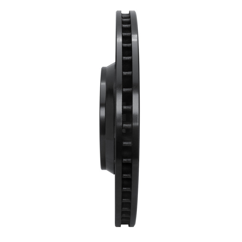 R1 Concepts R1 09-15 Toyota Venza Front Right Drilled & Slotted Black Brake Rotor