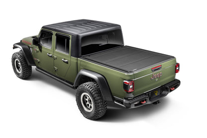 Go Rhino RealTruck 20-24 Jeep Gladiator CC 4dr VoltStep Electric Running Board Kit - Bedliner Coating