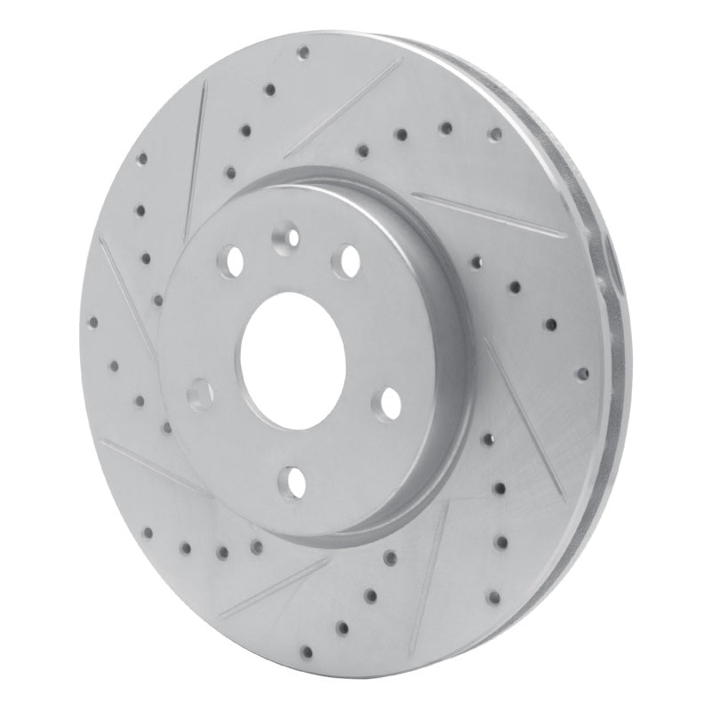 R1 Concepts R1 10-25 Buick ALLURE Front Left Drilled & Slotted Silver Brake Rotor