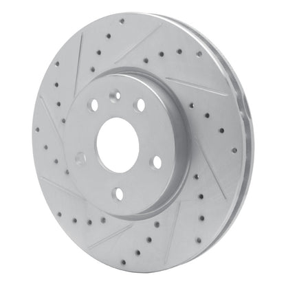 R1 Concepts R1 10-25 Buick ALLURE Front Left Drilled & Slotted Silver Brake Rotor