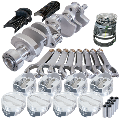 Eagle Chevy LT1 350 1Pc 3.750in Crank 6.000in H-Beam -18cc 4.060in Pistons Rotating Assembly