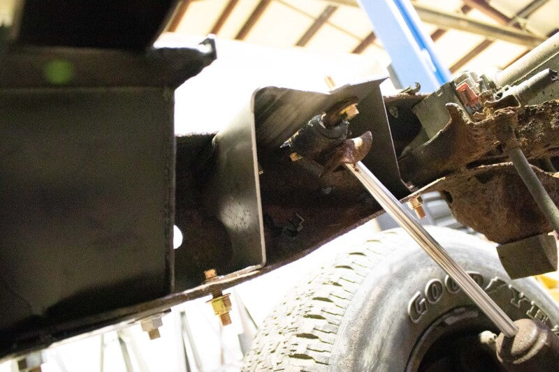 Rustbuster Rear Shock Mount Left Side