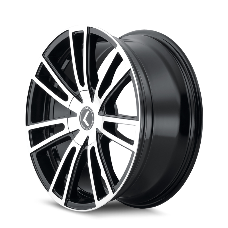 Kraze Wheels Kraze KR183 Spectra 18x8 / 5x110/127 BP / 40mm Offset / 72.62mm Hub Gloss Black Machined Wheel