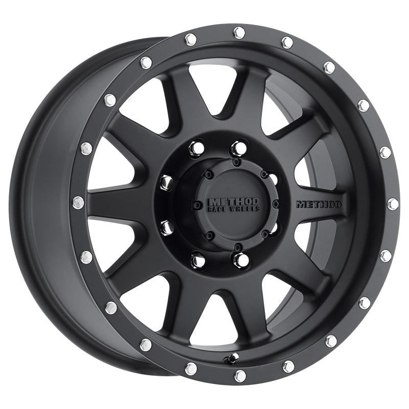 Method Wheels Method MR301 The Standard 16x7 0mm Offset 8x6.5 130.81mm CB Matte Black Wheel