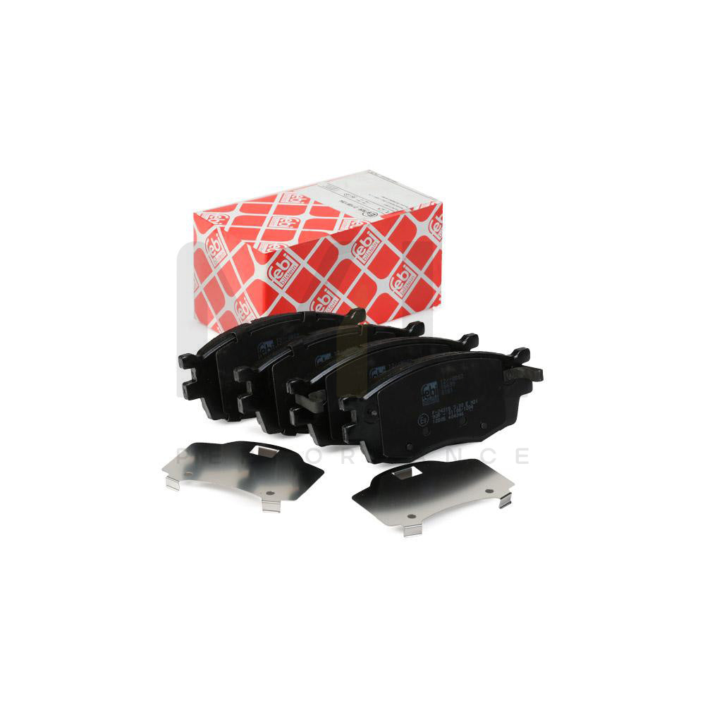 Febi Bilstein 16699 Brake Pad Set Front Axle, With Acoustic Wear Warning | ML Performance Car Parts