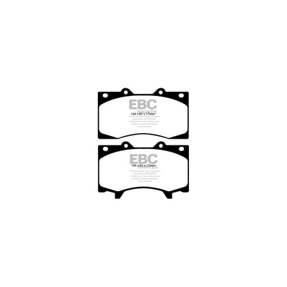 EBC PD13KF823 Nissan Patrol Yellowstuff Front Brake Pad & GD Disc Kit 2 | ML Performance UK Car Parts