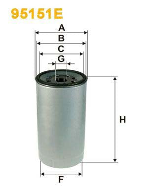 WIX Filters 95151E Fuel Filter