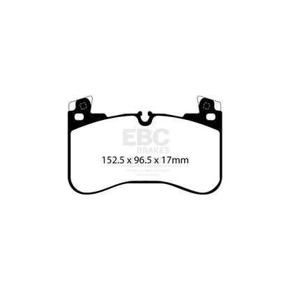 EBC DPX2401 Land Rover Ultimax Front Brake Pads - TRW Caliper 2 | ML Performance UK Car Parts