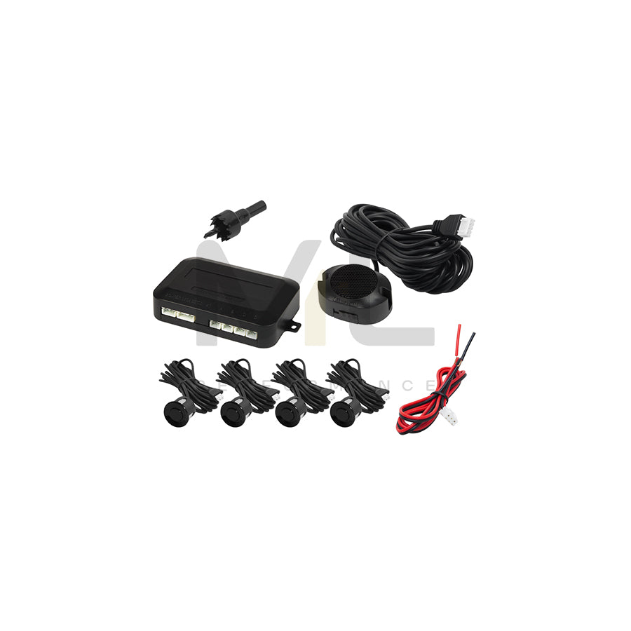 BLOW CPB4 26-327# Parking sensors kit with drill bit, Volume manually adjustable, with cable, with mounting manual, with sensor, Number of sensors: 4