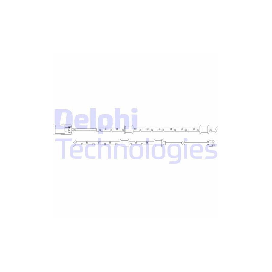 Delphi Lz0254 Warning Contact Set, Brake Pad Wear For Jaguar Xf