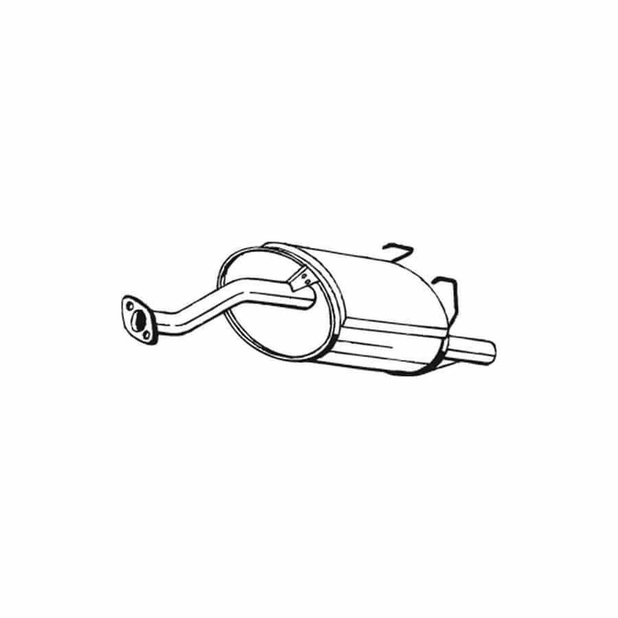 Bosal 163-723 Rear Silencer for Honda CIVIC V Hatchback (Eg)