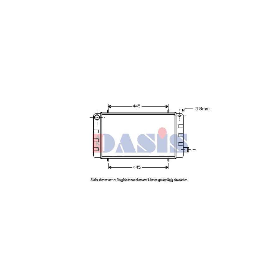 AKS Dasis 020050N Engine Radiator for Austin Allegro