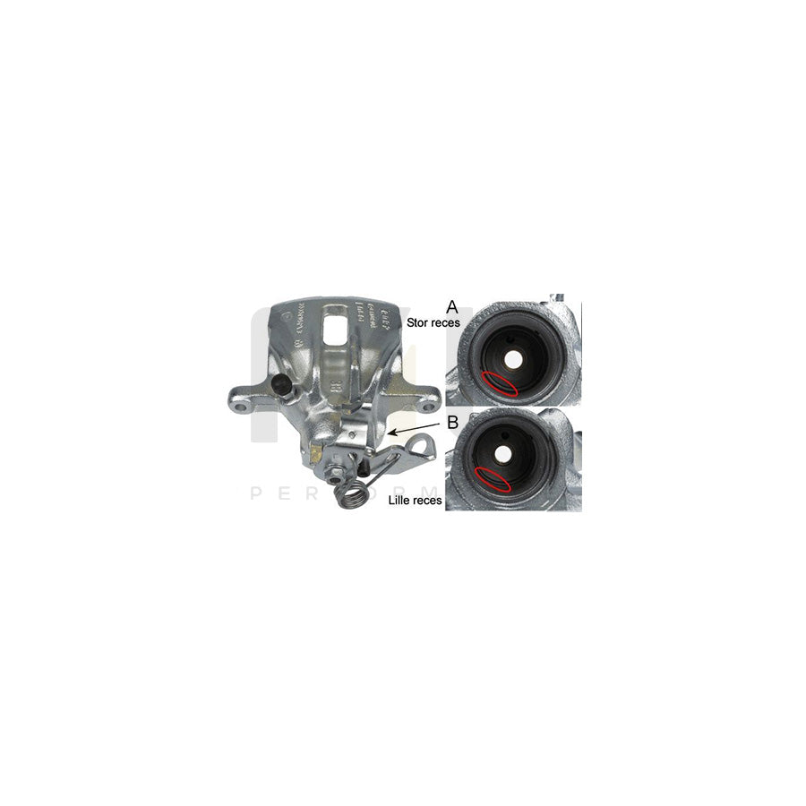 TEXTAR 38045400 Brake Caliper for VW TRANSPORTER without holder