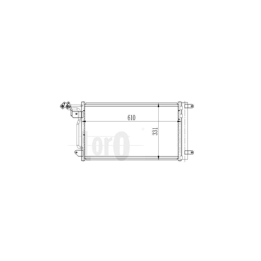 Abakus 0030160022 Air Conditioning Condenser