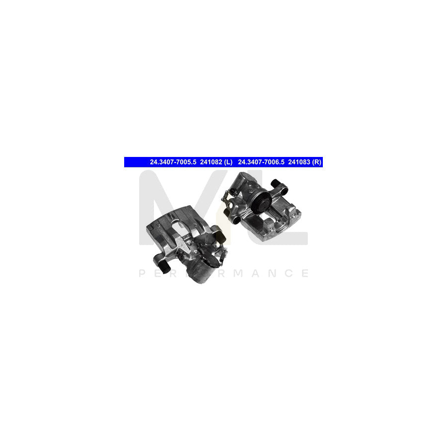 ATE 24.3407-7006.5 Brake Caliper without holder