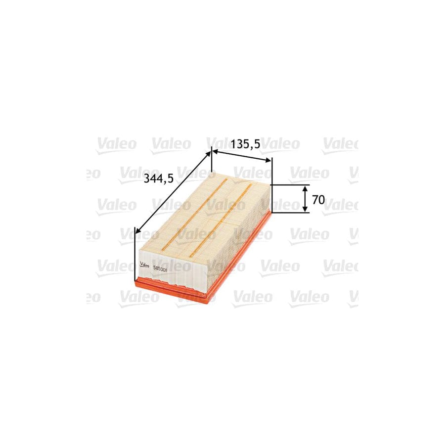 Valeo 585001 Air Filter