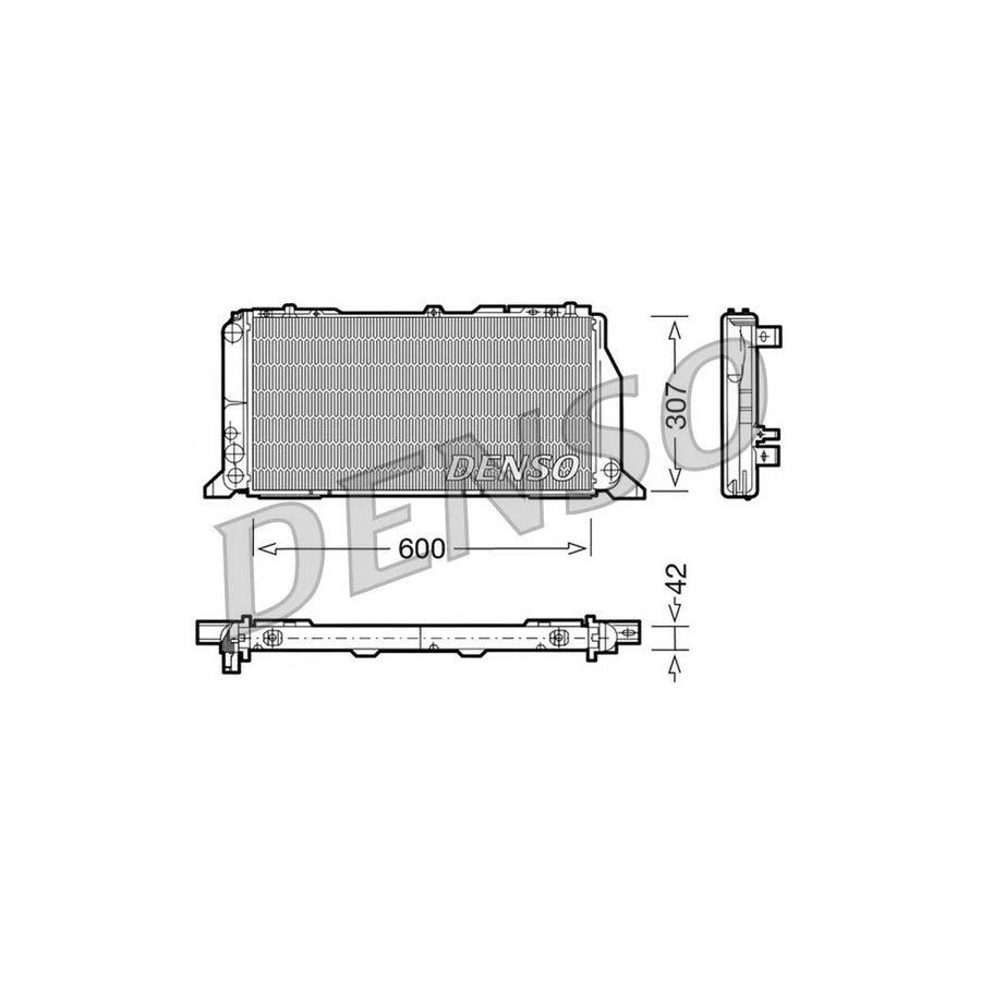 DENSO DRM02013 Engine Radiator