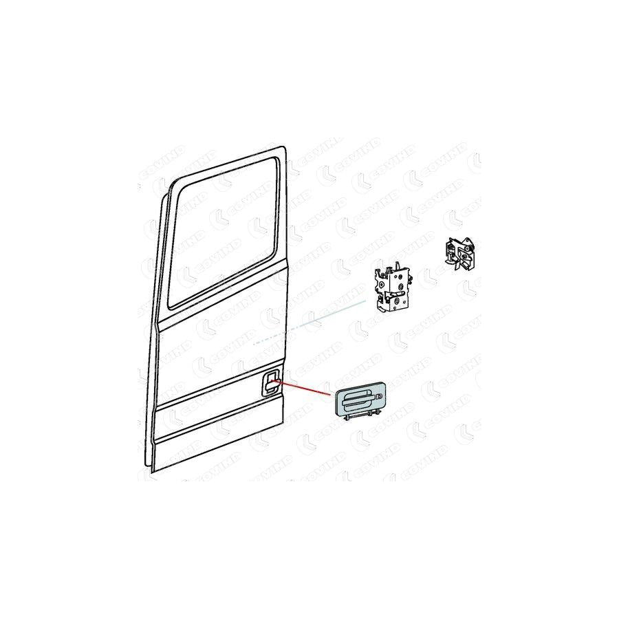 Covind 941/149 Door Handle