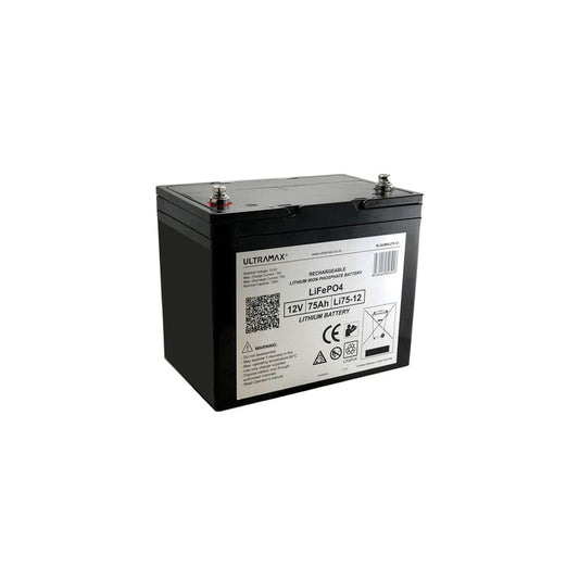 Ultramax Lithium 75AMP LiFePO4 Battery x1