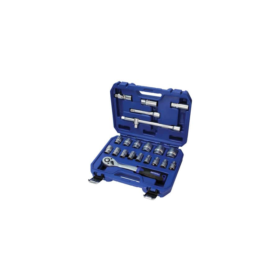 Faithfull FAISOC1222MN 1/2in Drive Socket Set, 22 Piece