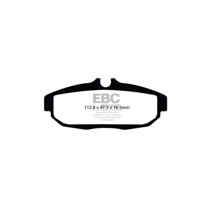 EBC PD03KR305 Ford Mustang Yellowstuff Rear Brake Pad & Plain Disc Kit 2 | ML Performance UK Car Parts