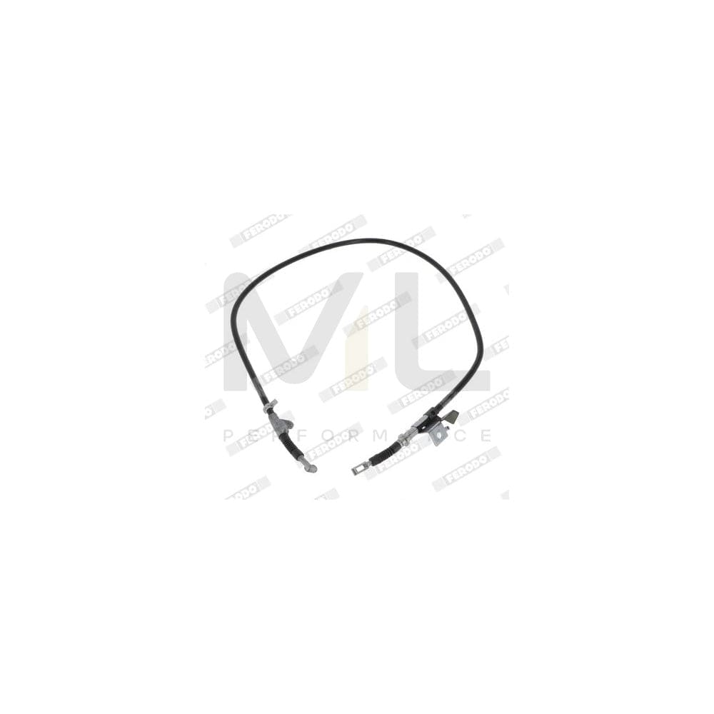 Ferodo Sl FSL1721 Brake Pad Set Not Prepared for Wear Indicator, With Bracket, With Spring