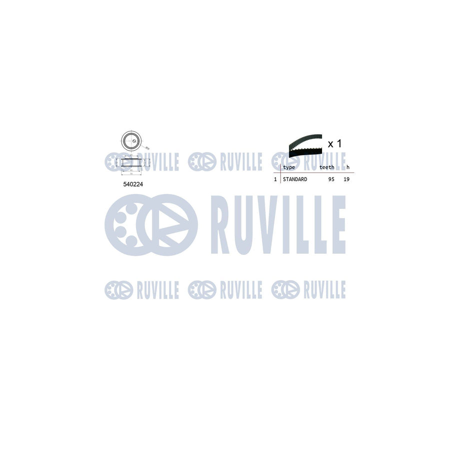 Ruville 58865 Alternator Freewheel Clutch Suitable For Mercedes-Benz Vario