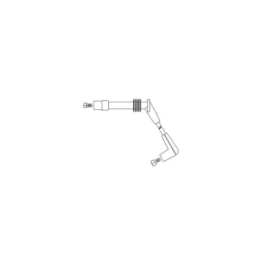 Bremi 375/38 Ignition Lead for Opel Vectra