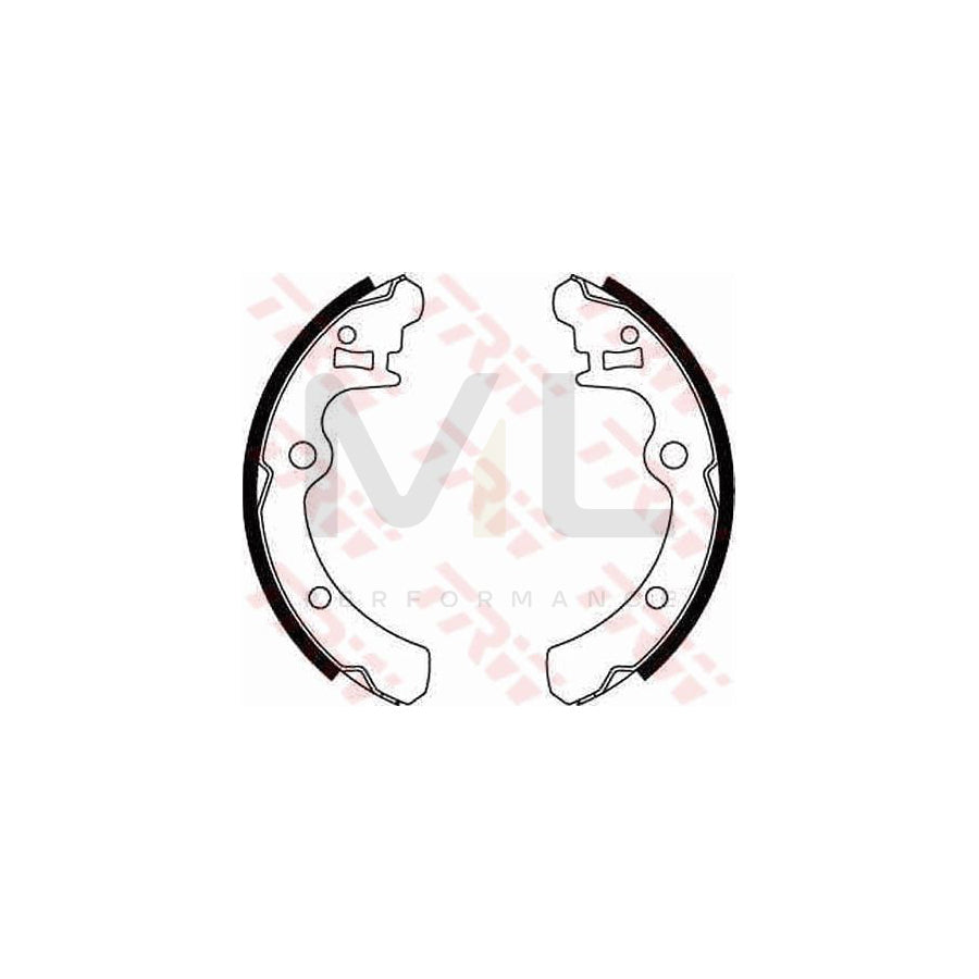 TRW GS8506 Brake Shoe Set for SUBARU LEONE
